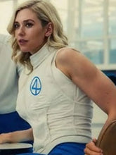 Vanessa Kirby The Fantastic Four First Steps 2025 White Vest
